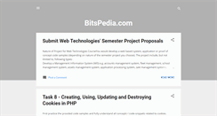Desktop Screenshot of bitspedia.com