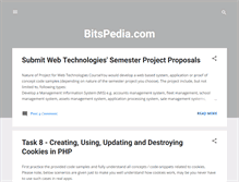 Tablet Screenshot of bitspedia.com